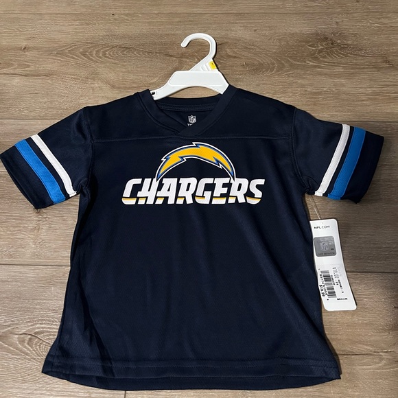 NFL Other - NFL Kids LA Chargers Navy and Blue Jersey Shirt